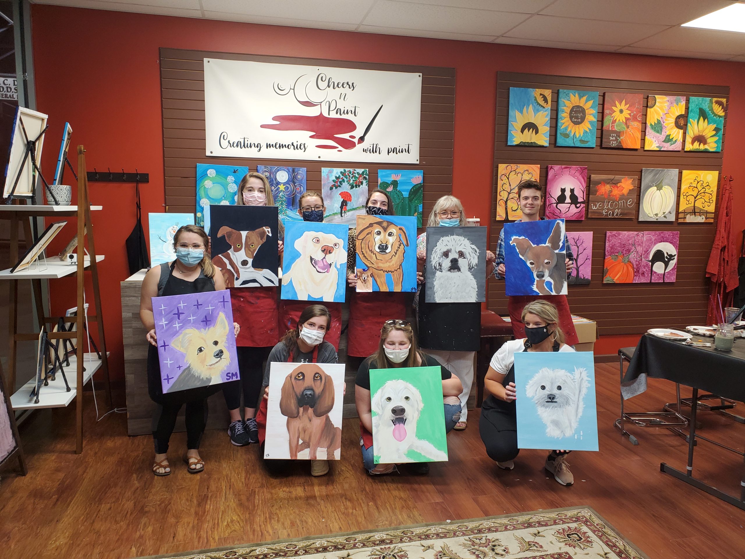 Pet Portrait Painting Class