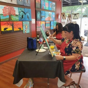 Painting Classes Cary NC - Art Studio