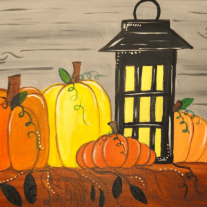 Fall Décor Sip and Paint Class