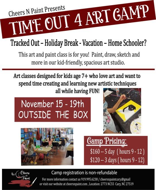 Time out 4 art camp