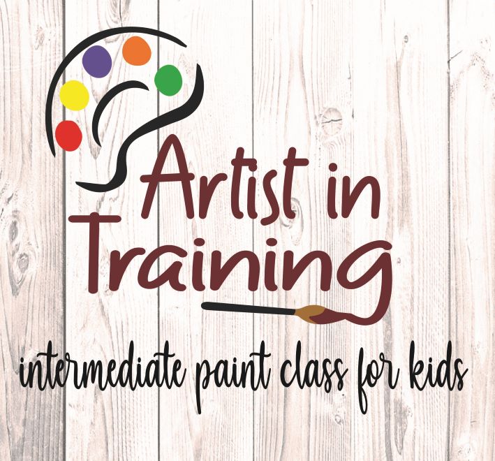 Artist in Training Intermediate kids paint class