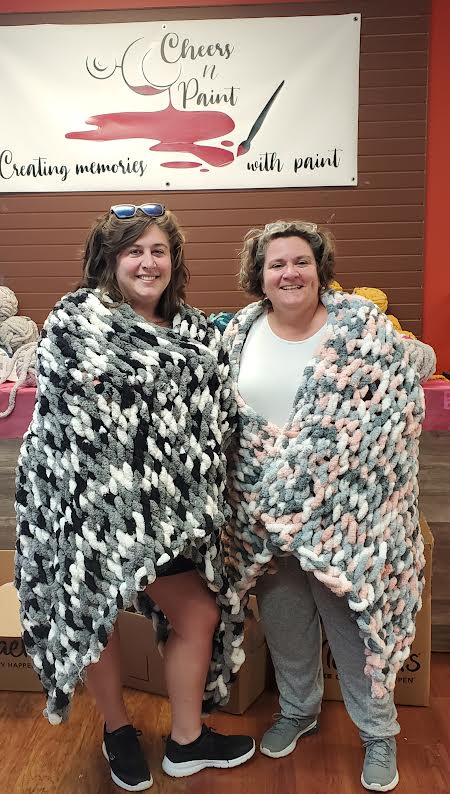 Chunky Blanket-Finished Nblankert-Cheers N Paint Chunky Blanket-Finished Nblankert-Cheers N Paint