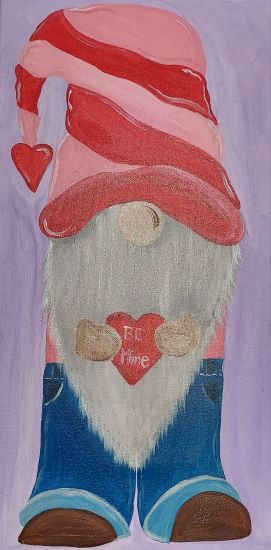 Galentine-10X20-Canvas-Kids-Class-Paint-Adult-Cheers-Npaint-Cary-Nc