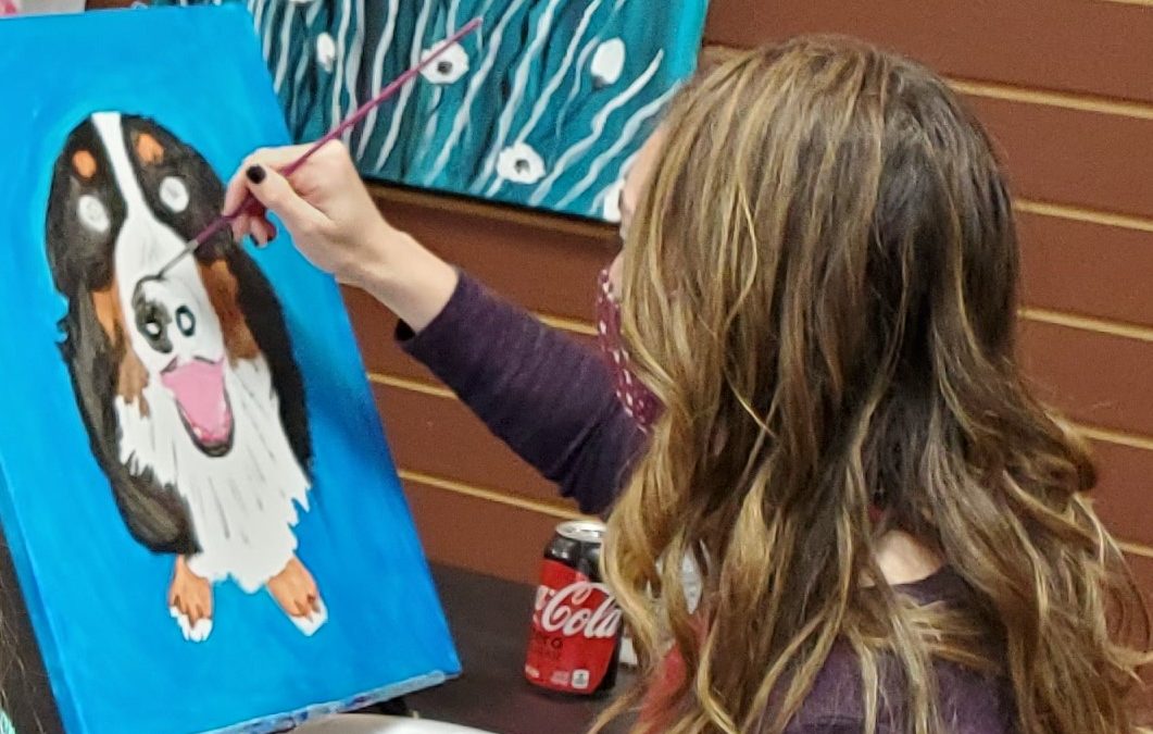 Paint your Pet In Studio Sip and Paint Class