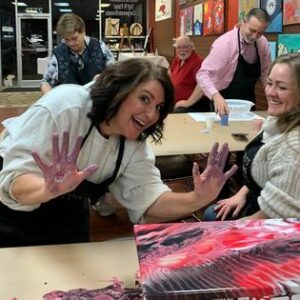 Girls Night At Paint N Sip In Cary Nc