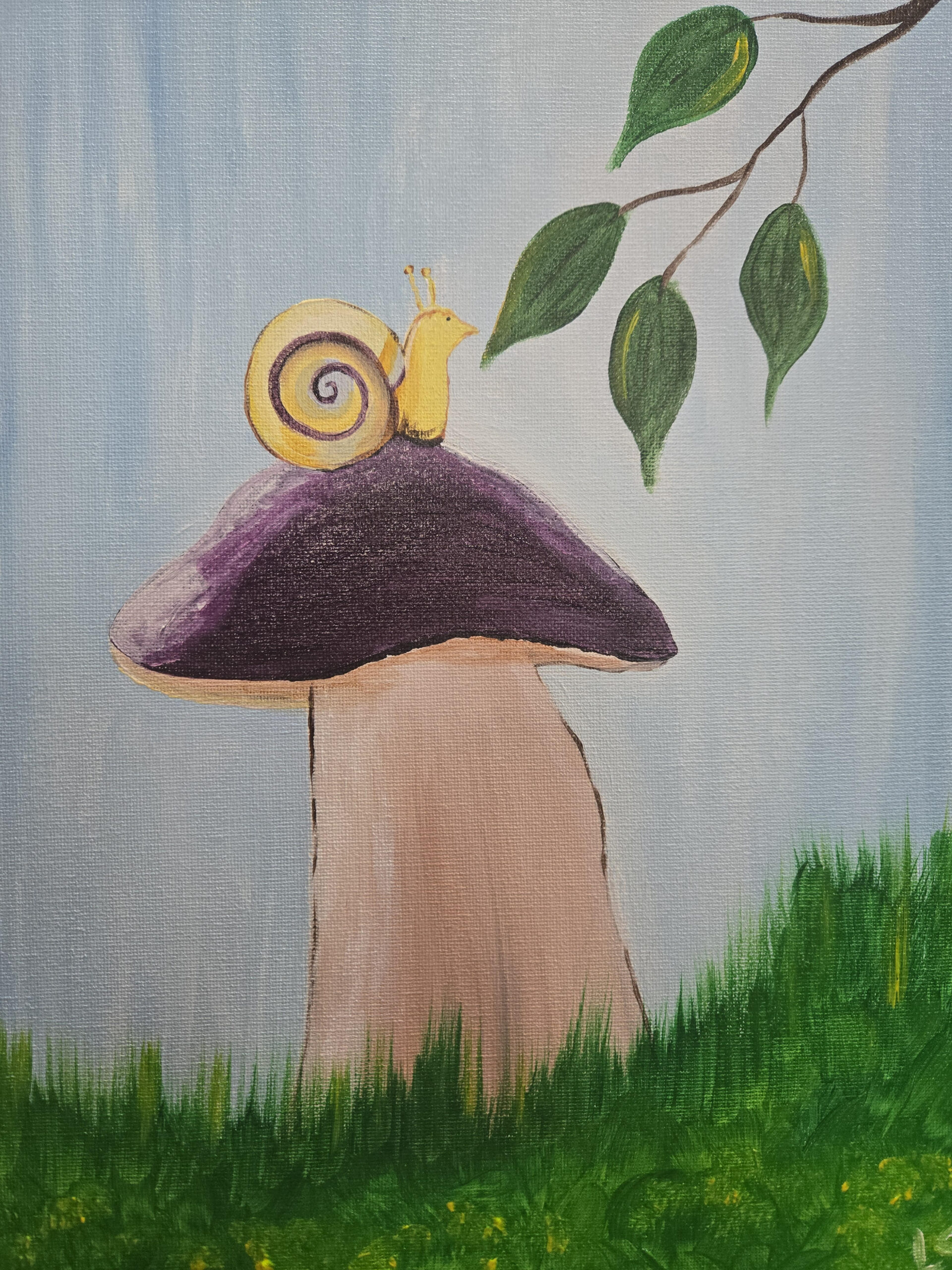 Snail-Life-kids-paint-Cheers-n-paint-cary-nc-cheers-n-paint-