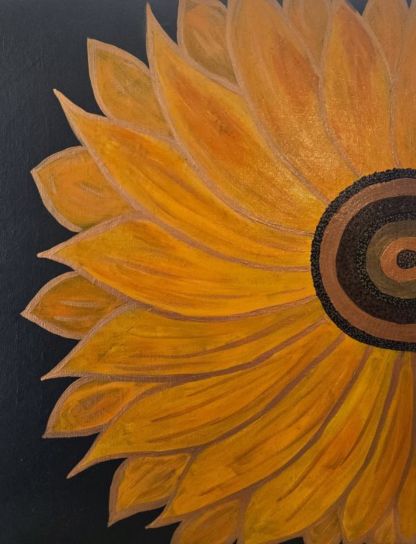 Fire-Sunflower-Cheer-n-Paint-cary-NC-27519 Fire-Sunflower-Cheer-n-Paint-cary-NC-27519