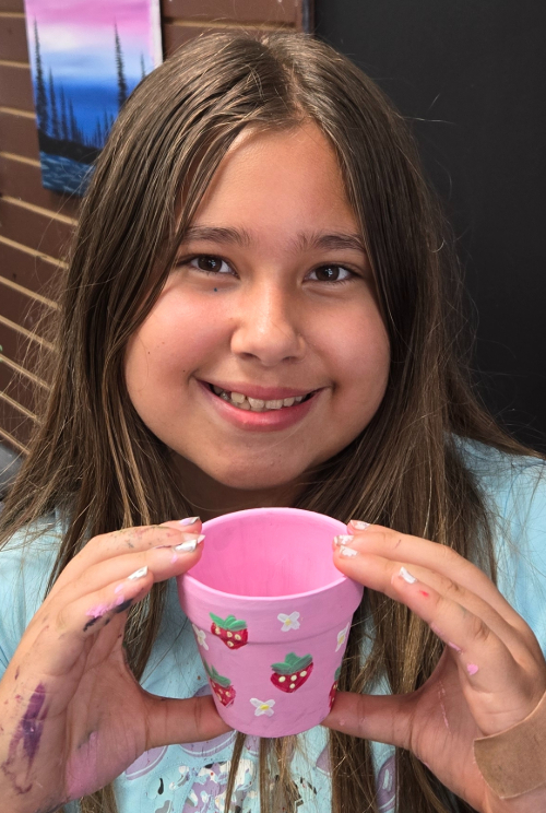 Paint A Flower Pot Formom Cheers N Paint Cary Nc