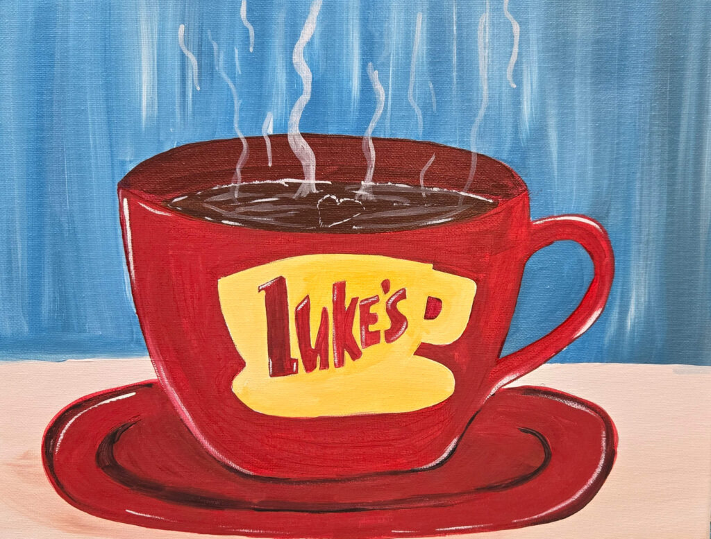 Coffee-Llover-Gilmore-Girls-Cheers-N-Paint-Nc-Cary.