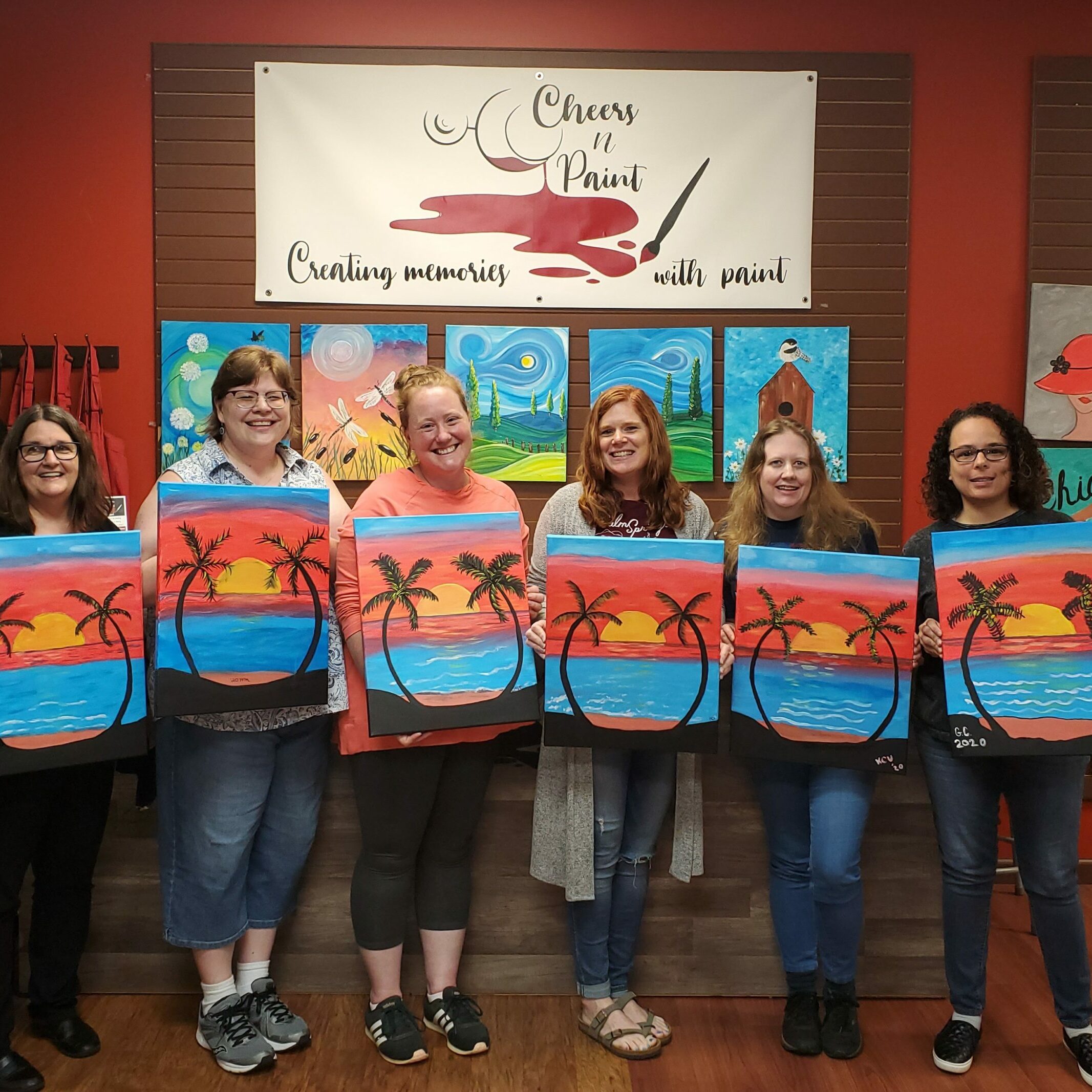 Private-Party-Event-Cheers-N-Paint-Cary-Nc Private Event Cheers N Paint