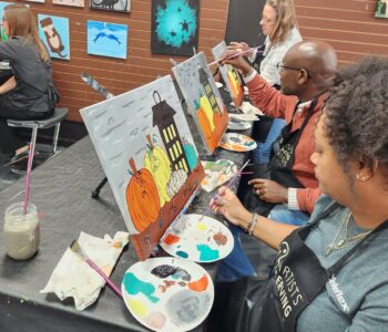 family traditions Sip n Paint Events in Cary, NC